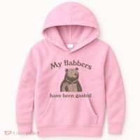 My Flabbers Have Been Gasted Kids Hoodie thumb 0