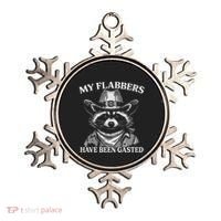 My Flabbers Have Been Gasted Funny Raccoon Cowboy Ornament thumb 0