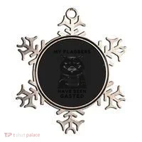 My Flabbers Have Been Gasted Distressed Retro Funny Cat Ornament thumb 0