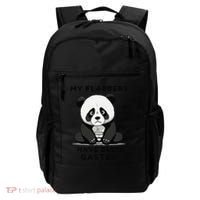 My Flabbers Have Been Gasted Distressed Retro Cute Panda Backpack thumb 0