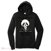 My Flabbers Have Been Gasted Distressed Retro Cute Panda Women's Hoodie thumb 0