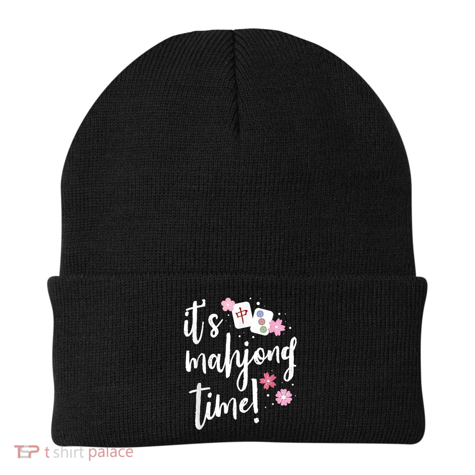 Mahjong For Her Mahjong Player Beanie