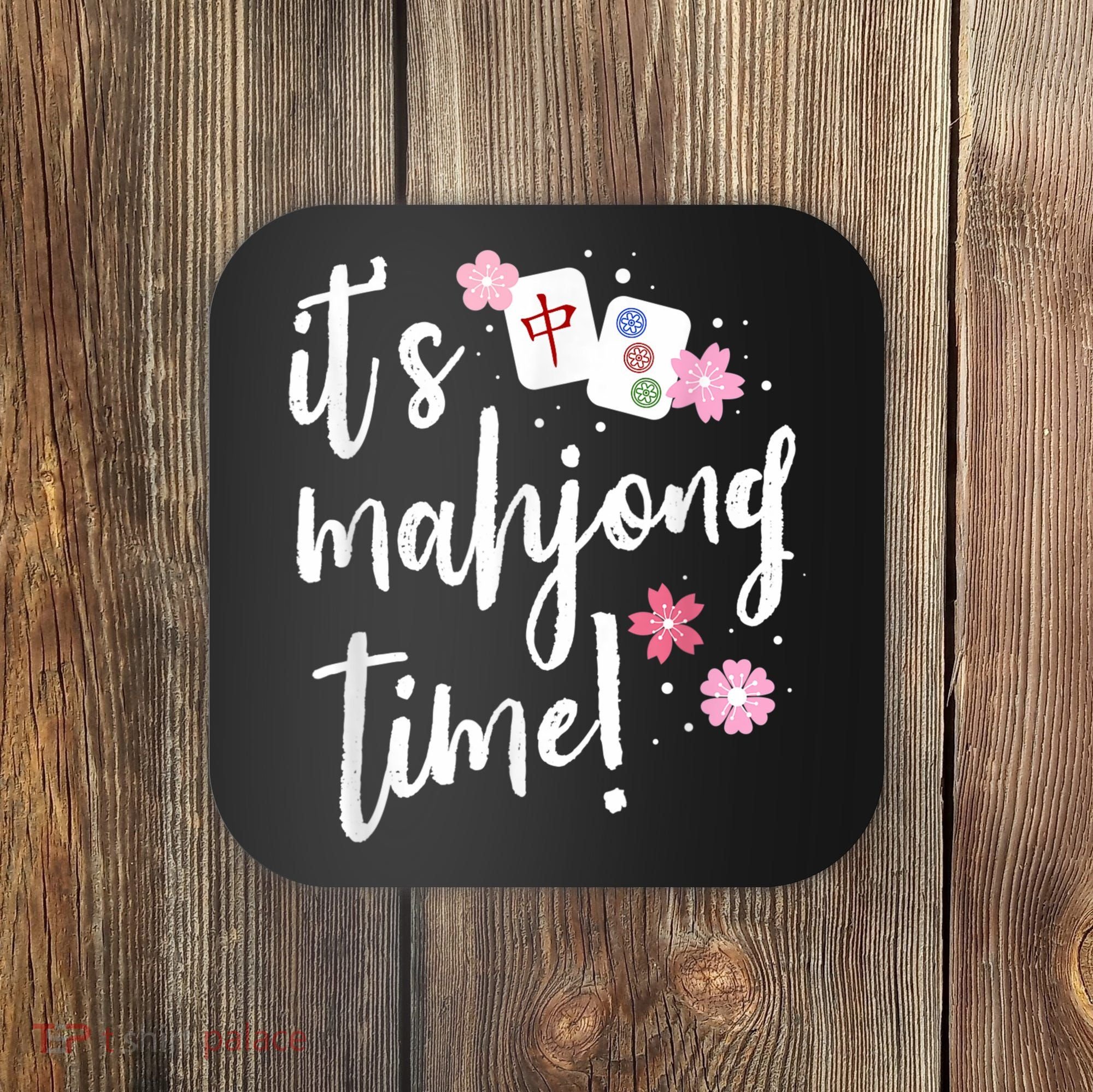 Mahjong For Her Mahjong Player Coaster