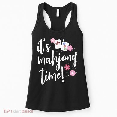 Mahjong For Her Mahjong Player Women's Tank Top