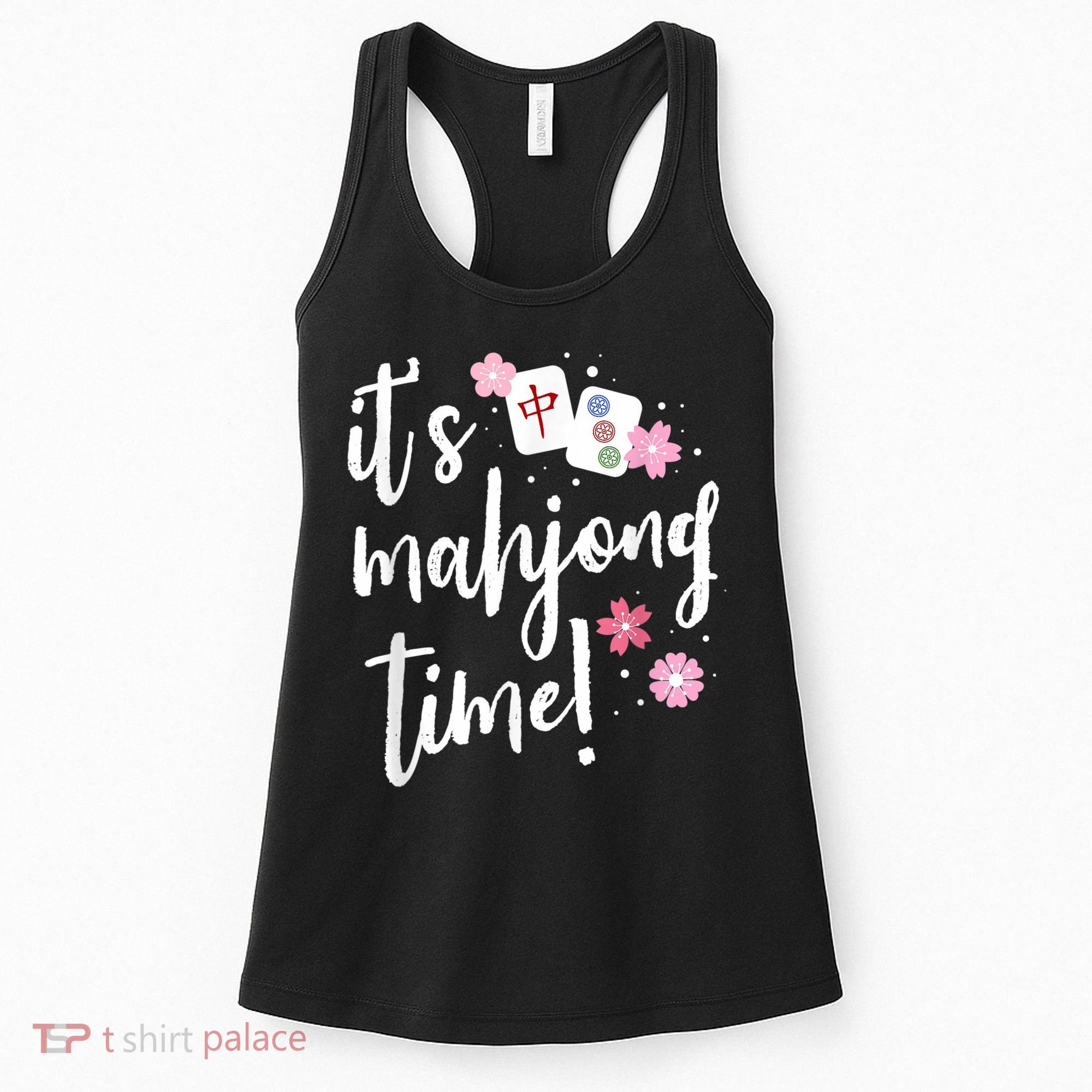 Mahjong For Her Mahjong Player Women's Tank Top