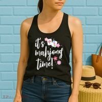 Mahjong For Her Mahjong Player Women's Tank Top thumb 2