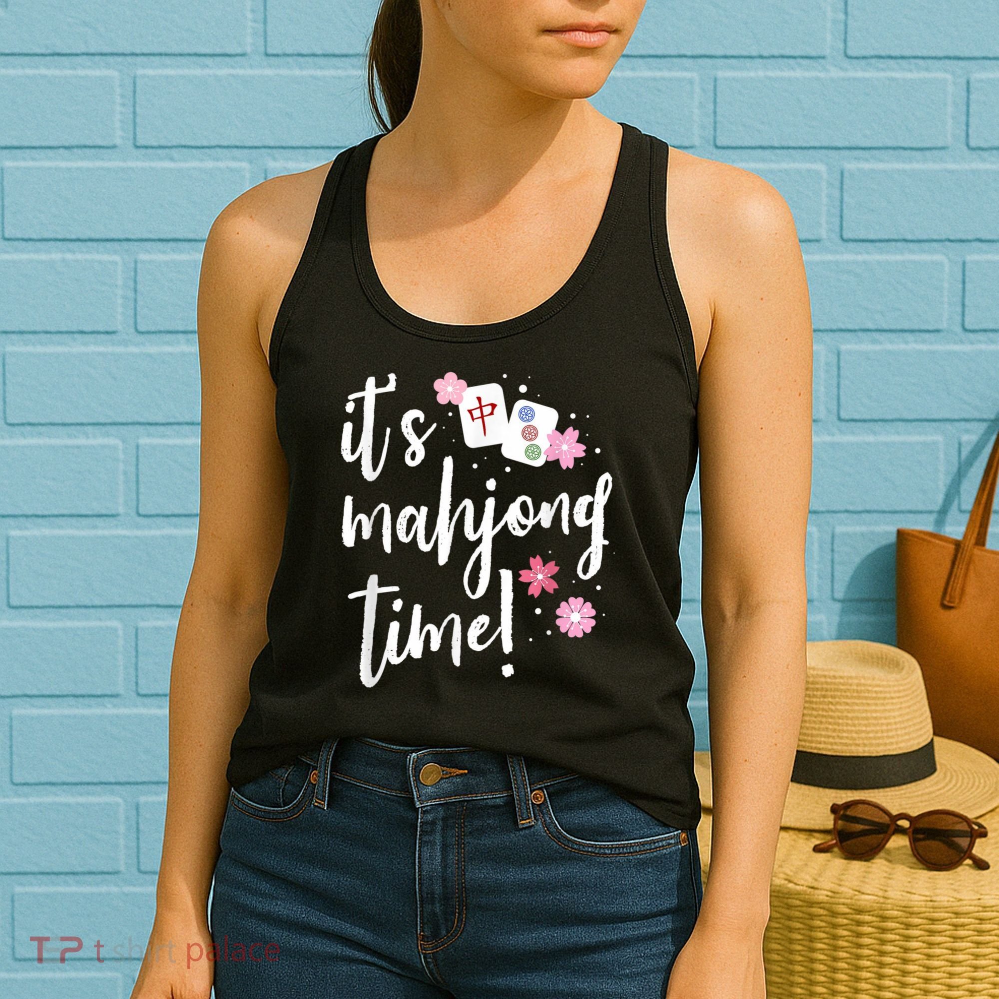 Mahjong For Her Mahjong Player Women's Tank Top