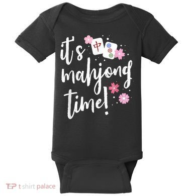 Mahjong For Her Mahjong Player Baby Bodysuit