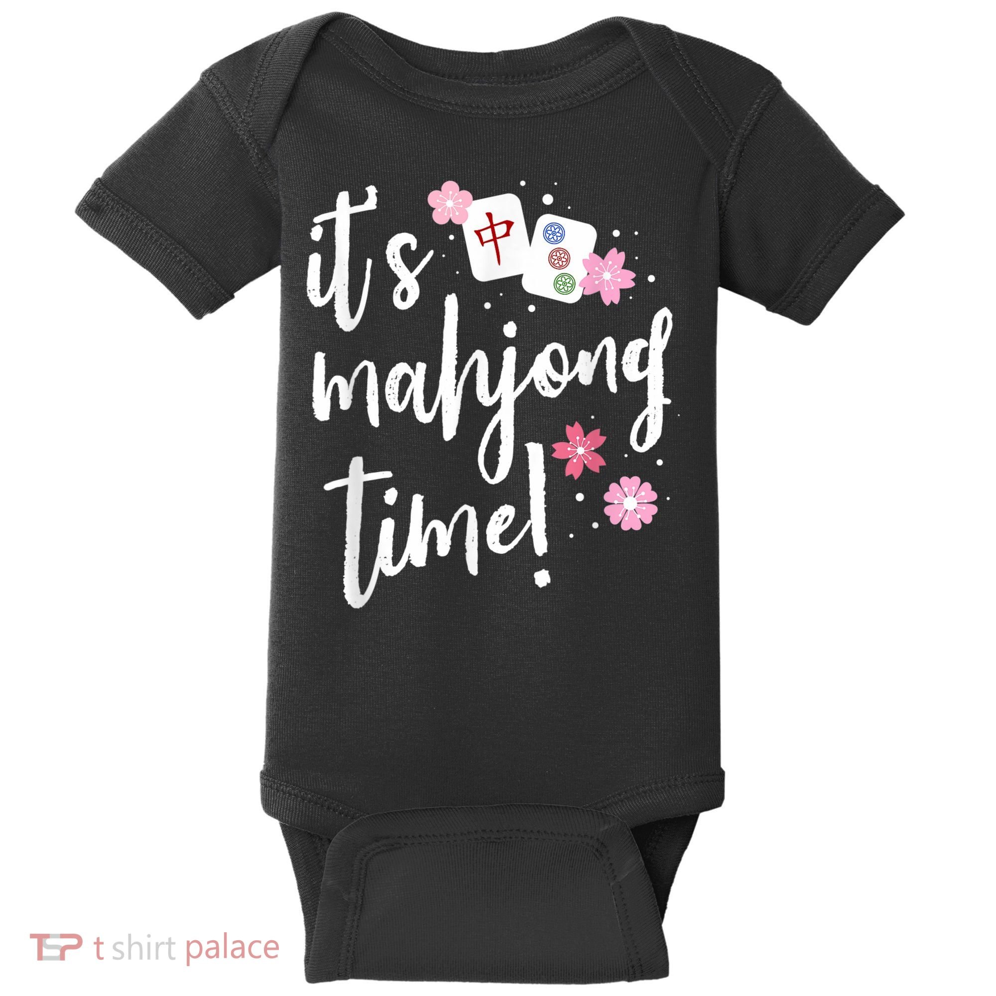 Mahjong For Her Mahjong Player Baby Bodysuit