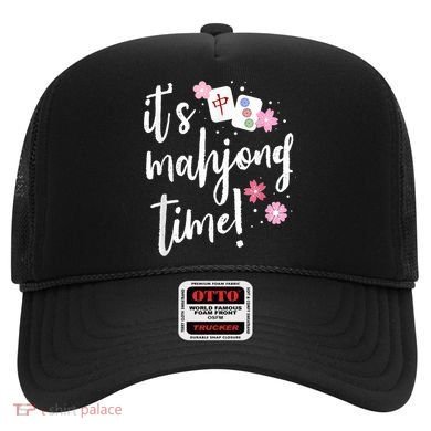 Mahjong For Her Mahjong Player Hat