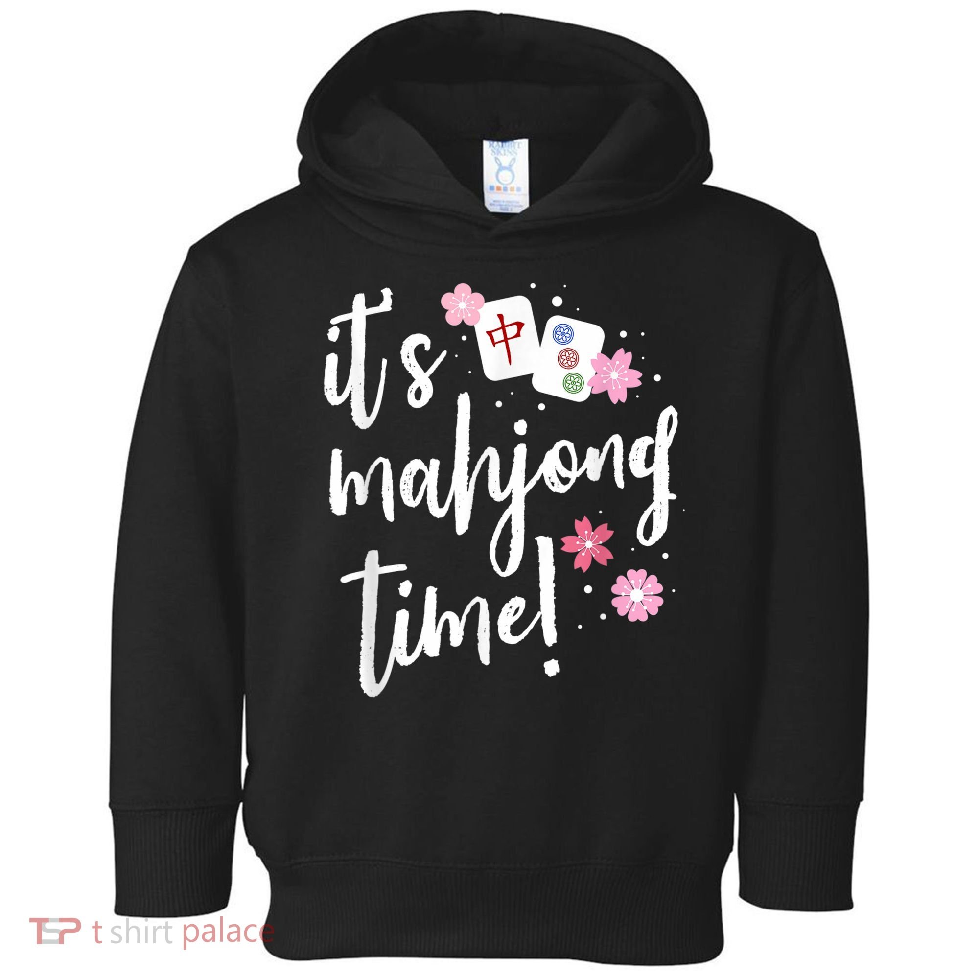 Mahjong For Her Mahjong Player Toddler Hoodie