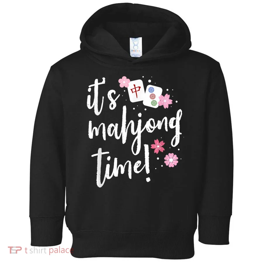 Mahjong For Her Mahjong Player Toddler Hoodie