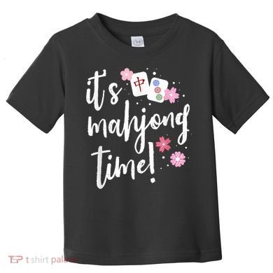Mahjong For Her Mahjong Player Toddler T-Shirt