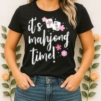 Mahjong For Her Mahjong Player Women's T-Shirt thumb 2