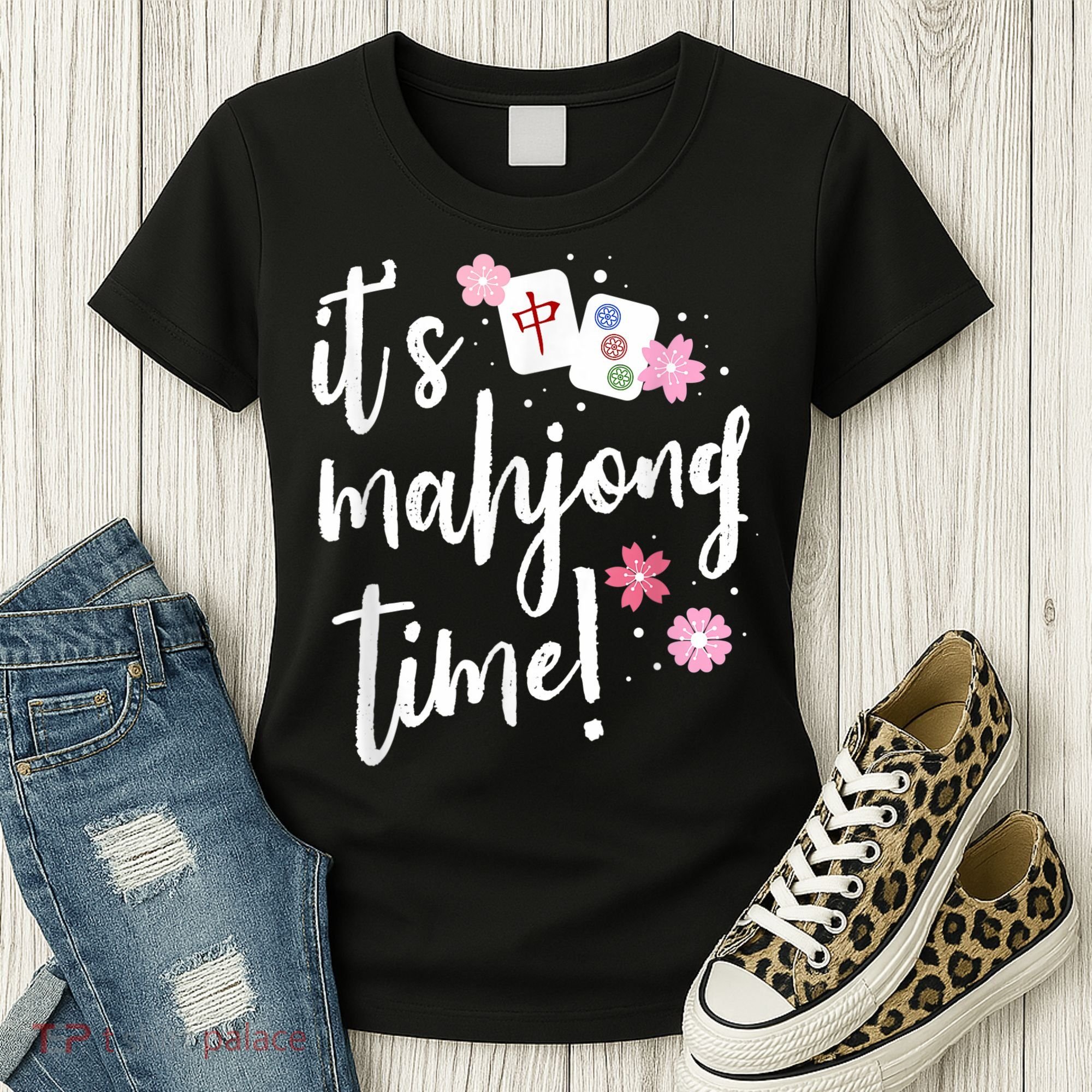 Mahjong For Her Mahjong Player Women's T-Shirt