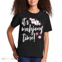 Mahjong For Her Mahjong Player Kids T-Shirt thumb 2