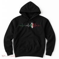 Mexico Flag Heartbeat For Mexican Pride Mexican Flag Root Hoodie thumb 0