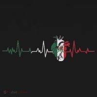 Mexico Flag Heartbeat For Mexican Pride Mexican Flag Root Women's Hoodie thumb 2