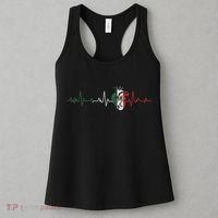 Mexico Flag Heartbeat For Mexican Pride Mexican Flag Root Women's Tank Top thumb 3