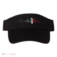 Mexico Flag Heartbeat For Mexican Pride Mexican Flag Root Visor thumb 0