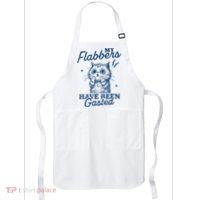 My Flabbers Have Been Gasted Distressed Retro Funny Cat Apron thumb 0