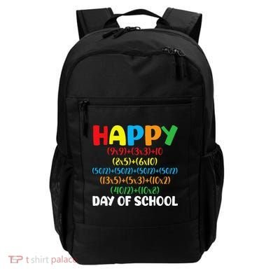 Math Formula Happy 100th Day Of School Math Teacher Backpack