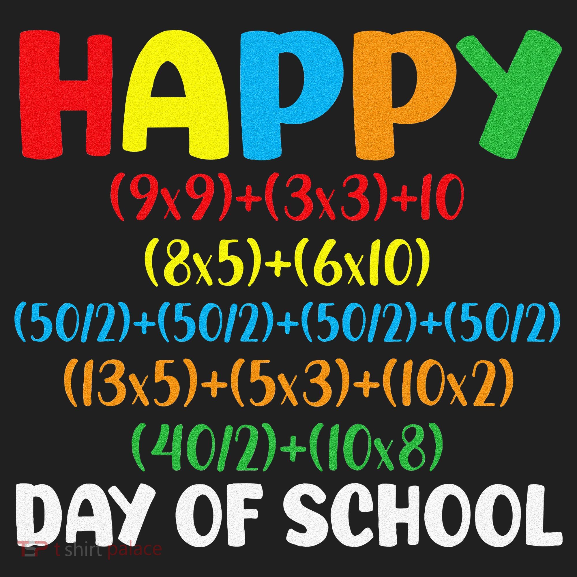 Math Formula Happy 100th Day Of School Math Teacher Tumbler