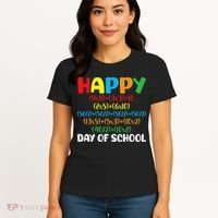 Math Formula Happy 100th Day Of School Math Teacher Women's T-Shirt thumb 4