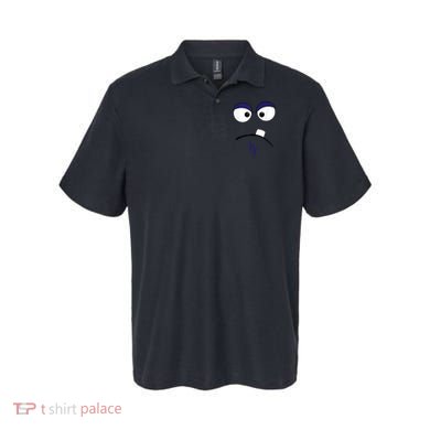 Monster Face Halloween Costume Cute Family Polo