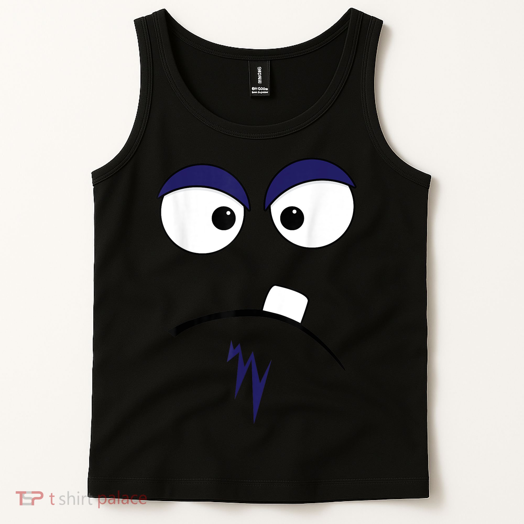 Monster Face Halloween Costume Cute Family Tank Top