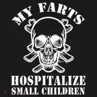 My Farts Hospitalize Small Children Funny Satire Dad Joke Mousepad thumb 1