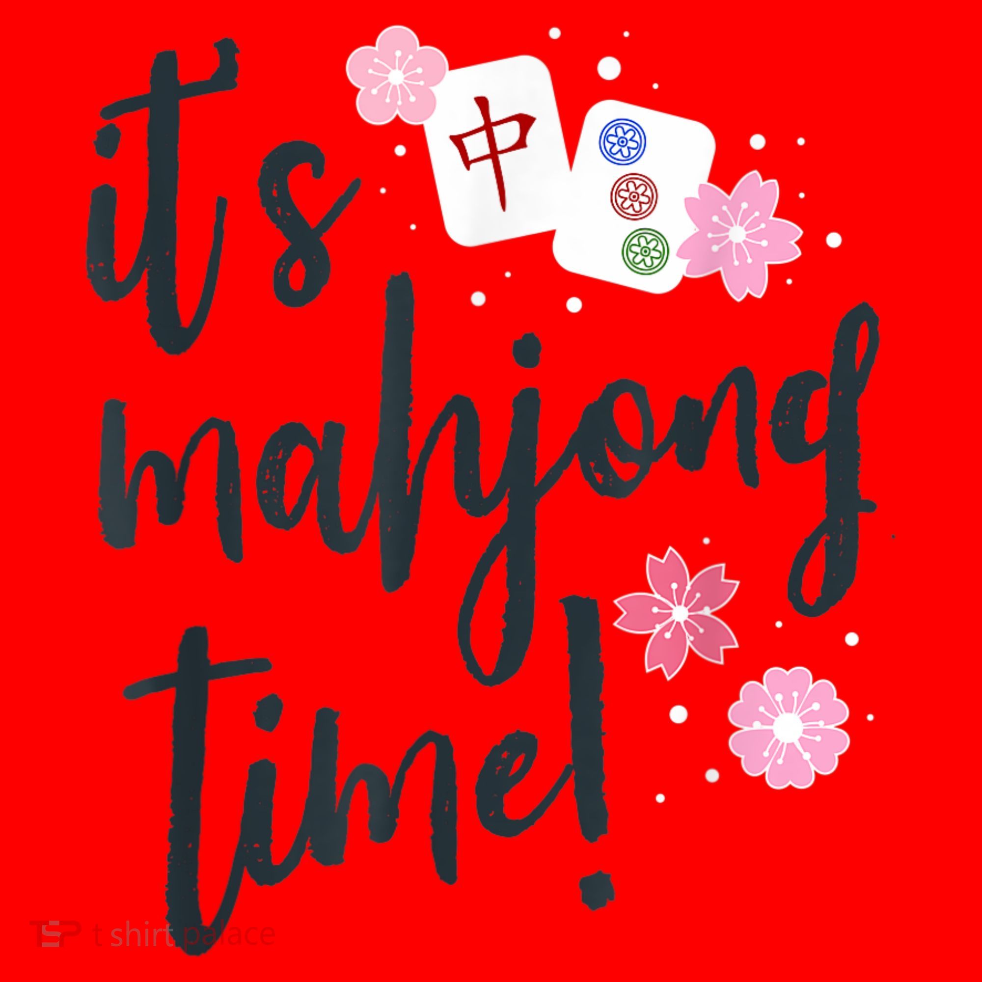 Mahjong For Her Mahjong Quote Santa Hat