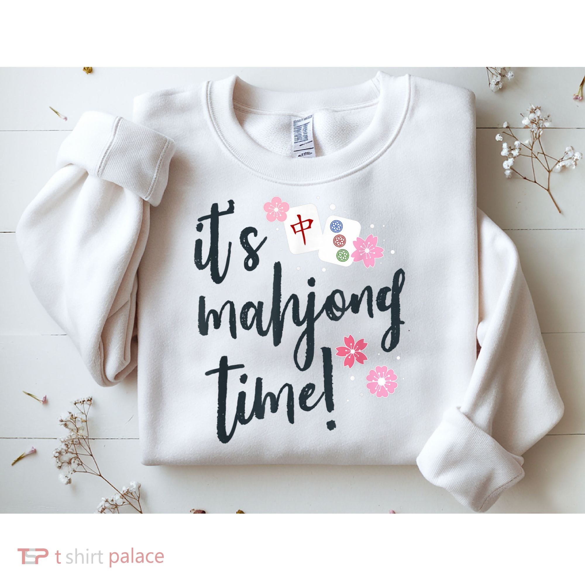 Mahjong For Her Mahjong Quote Sweatshirt