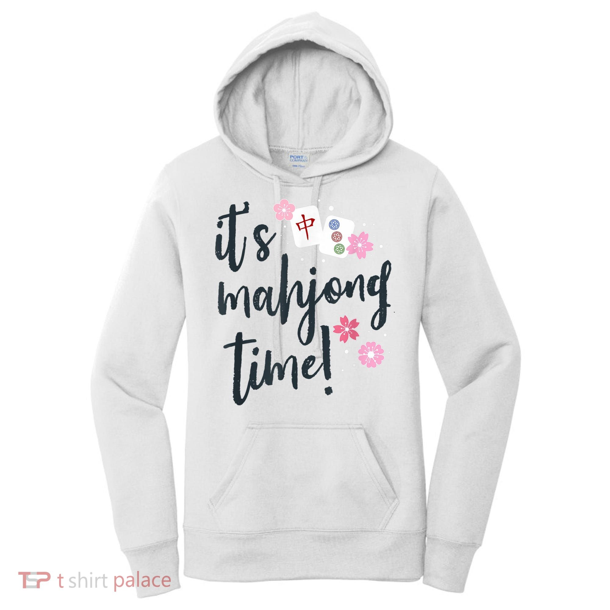 Mahjong For Her Mahjong Quote Women's Hoodie