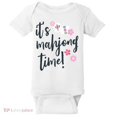 Mahjong For Her Mahjong Quote Baby Bodysuit