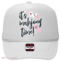 Mahjong For Her Mahjong Quote Hat thumb 0
