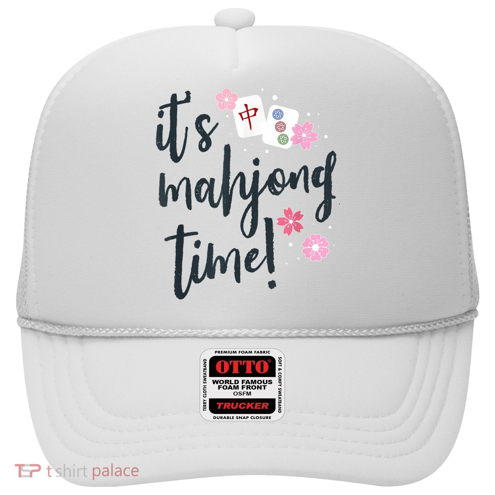 Mahjong For Her Mahjong Quote Hat