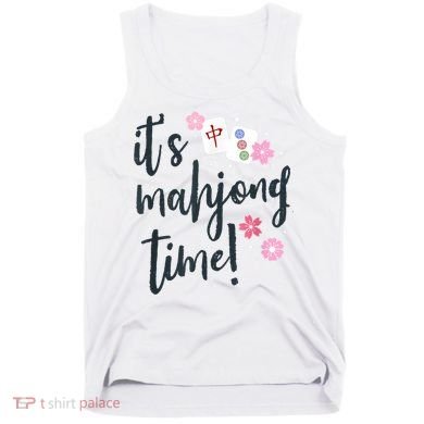 Mahjong For Her Mahjong Quote Tank Top