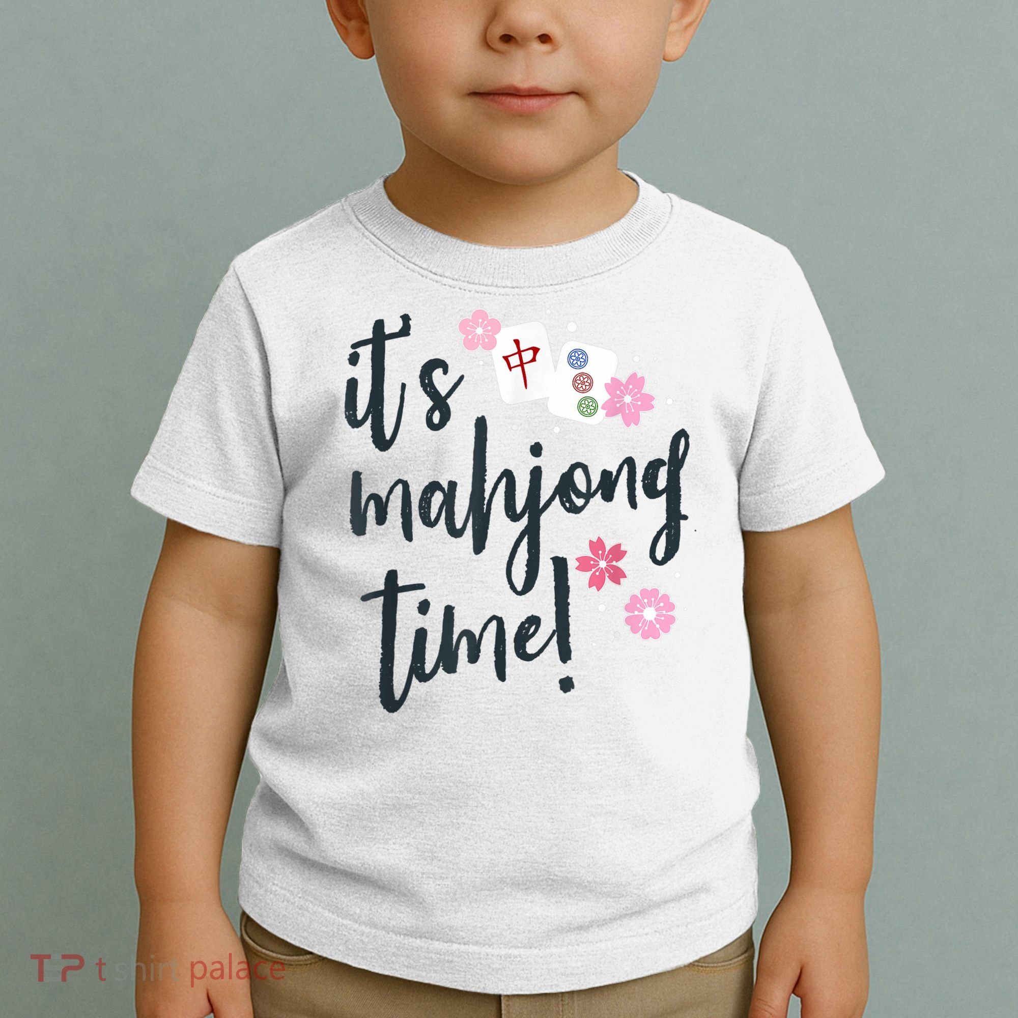 Mahjong For Her Mahjong Quote Toddler T-Shirt