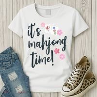 Mahjong For Her Mahjong Quote Women's T-Shirt thumb 3
