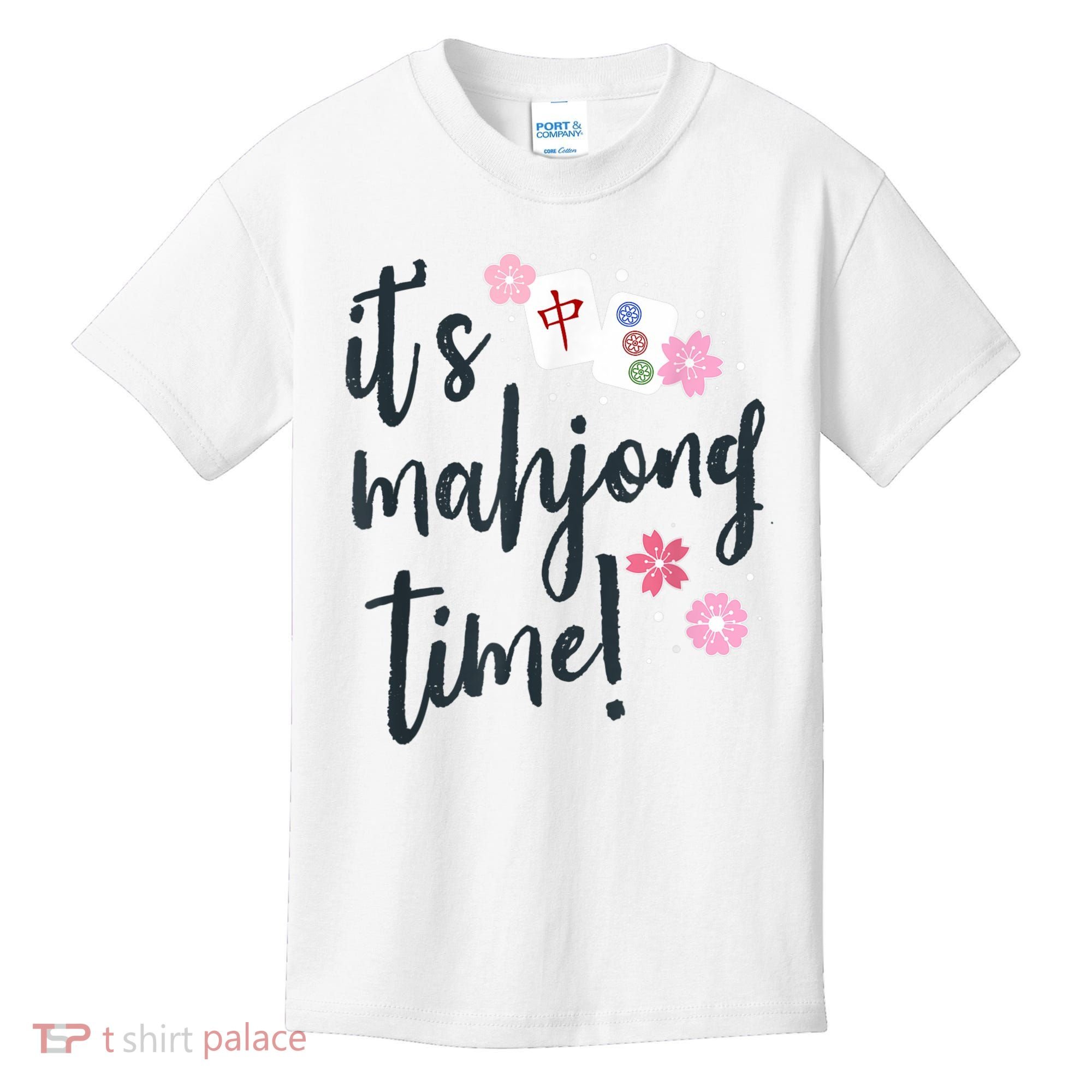 Mahjong For Her Mahjong Quote Kids T-Shirt