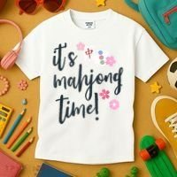 Mahjong For Her Mahjong Quote Kids T-Shirt thumb 3