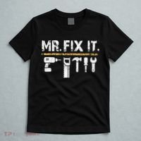 Mr Fix It . Funny Handyman Woodworking T-Shirt thumb 5