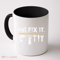 Mr Fix It . Funny Handyman Woodworking Coffee Mug thumb 0