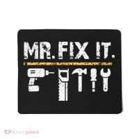 Mr Fix It . Funny Handyman Woodworking Mousepad thumb 0