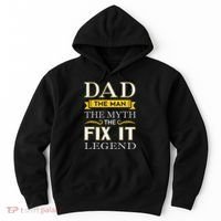 Mr Fix It Dad Fathers Day Handy Man Hoodie thumb 0