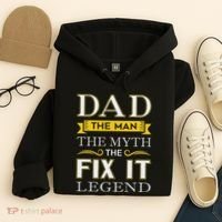 Mr Fix It Dad Fathers Day Handy Man Hoodie thumb 4