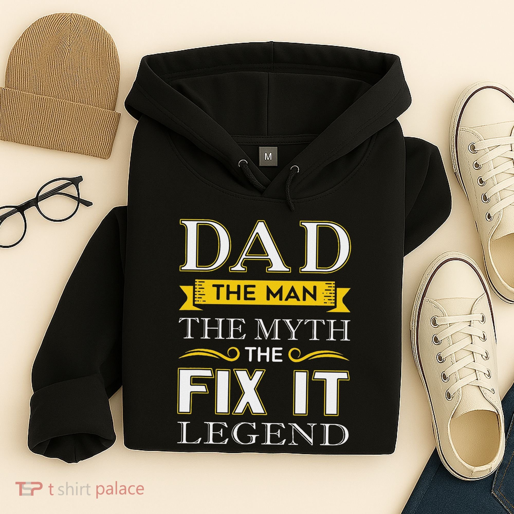 Mr Fix It Dad Fathers Day Handy Man Hoodie