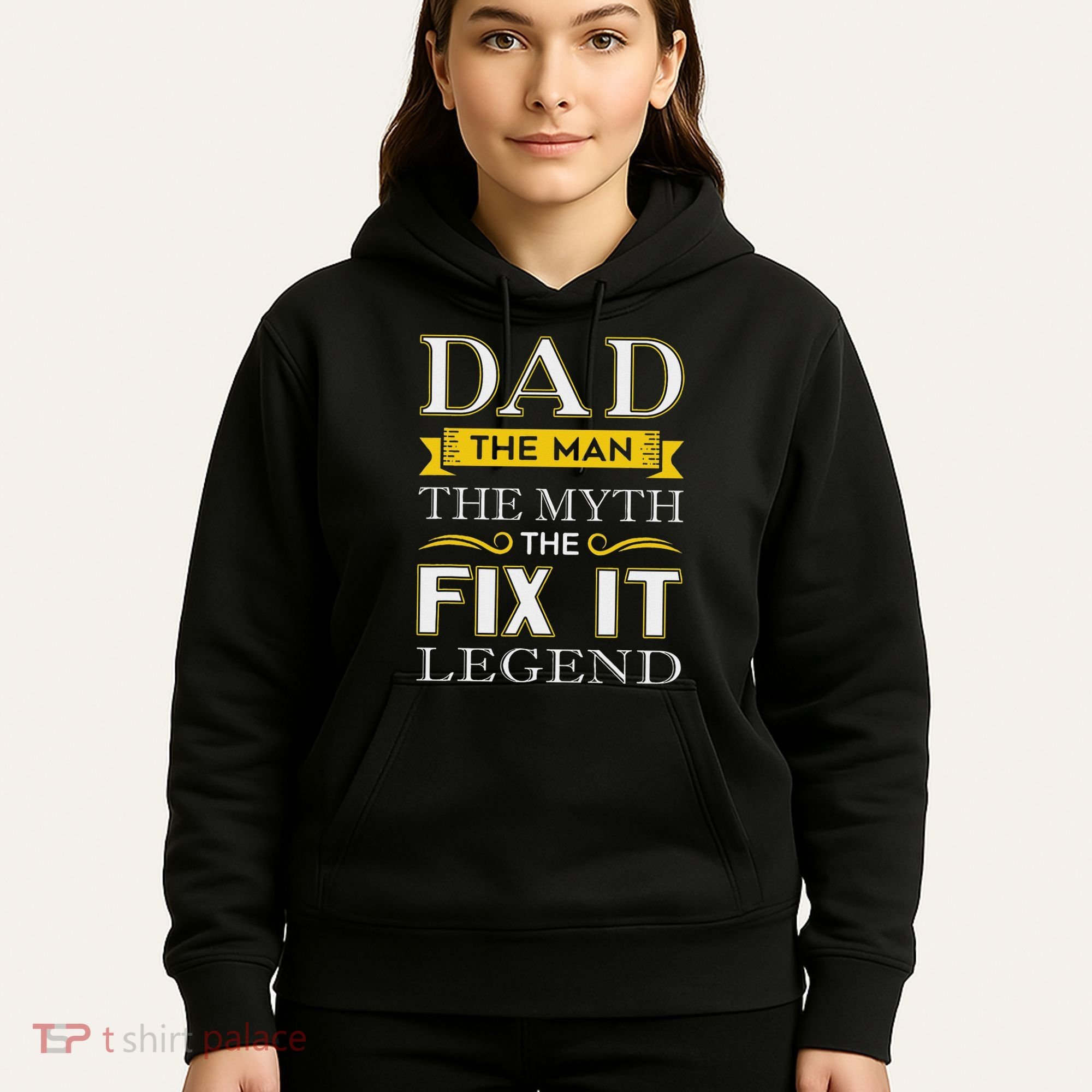 Mr Fix It Dad Fathers Day Handy Man Hoodie