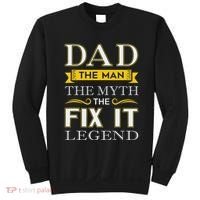 Mr Fix It Dad Fathers Day Handy Man Sweatshirt thumb 0